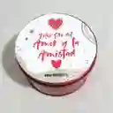 Regalo Vela Lata Corazon