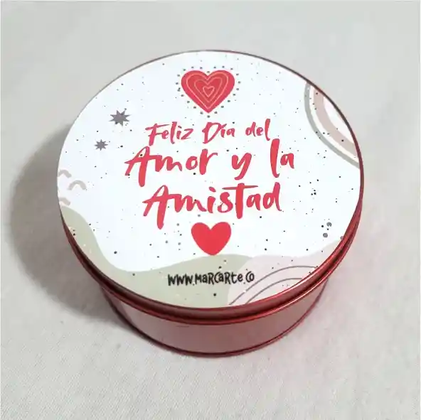 Regalo Vela Lata Corazon
