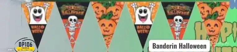 Banderin Halloween Guirnalda Decoracion Fiesta
