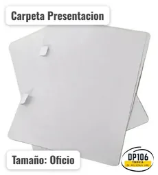 Carpetas De Presentacion Oficio X 4 Und