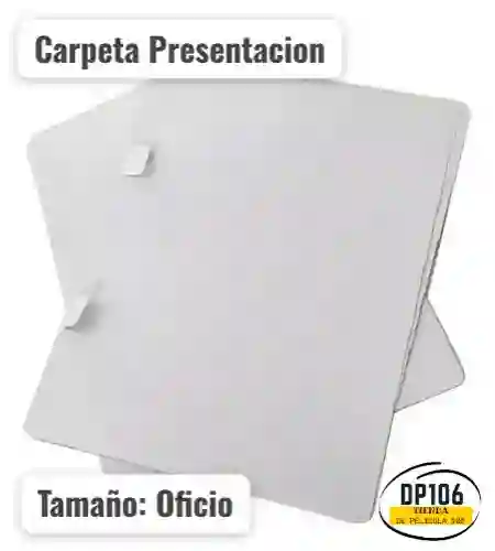 Carpetas De Presentacion Oficio X 4 Und