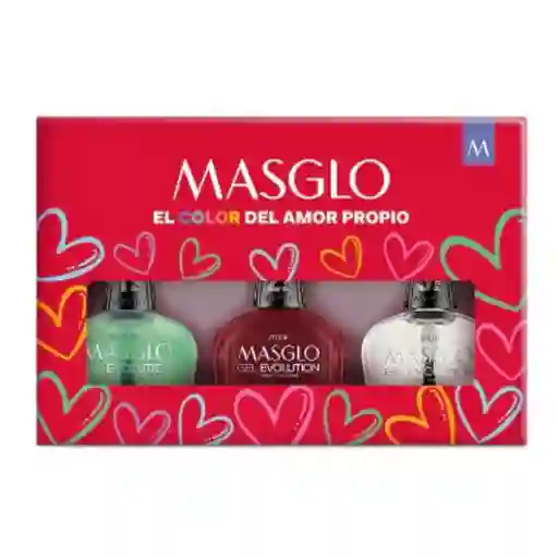Masglo Kit Fiesta Gel Evolution Esmalte Para Uñas
