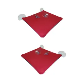 Dos Hamacas 40 Cm X 40 Cm Venta Vidrio Rojo