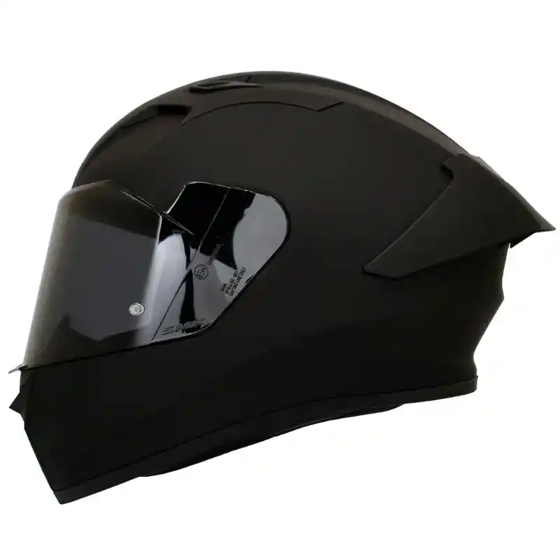 Casco Moto Gp Smk Stellar Solid Certificado Aleron + Visor Disponible Talla L Y Xl