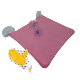 Cama Hamaca Vidrio Mas Guante Rosado
