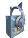 Diadema Gamer K9 Azul Orejas De Gato Onikuma