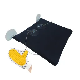 Cama Hamaca Vidrio Mas Guante Azul Oscuro
