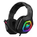 Rgb Audifonos Gamer Onikuma K10 Negro Con Luzled