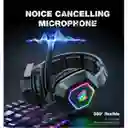 Rgb Audifonos Gamer Onikuma K10 Negro Con Luzled