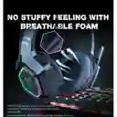 Rgb Audifonos Gamer Onikuma K10 Negro Con Luzled