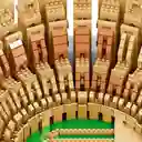 Set Bloques De Construcción Coliseo Romano, Juguete Educativo Para Niño Y Adultos