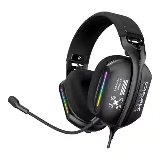 Diadema Auricular Gamer X12 Onikuma Con Luz Rgb
