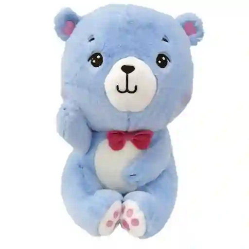 Peluche Oso Osito Azul Con Corbatín 23cm