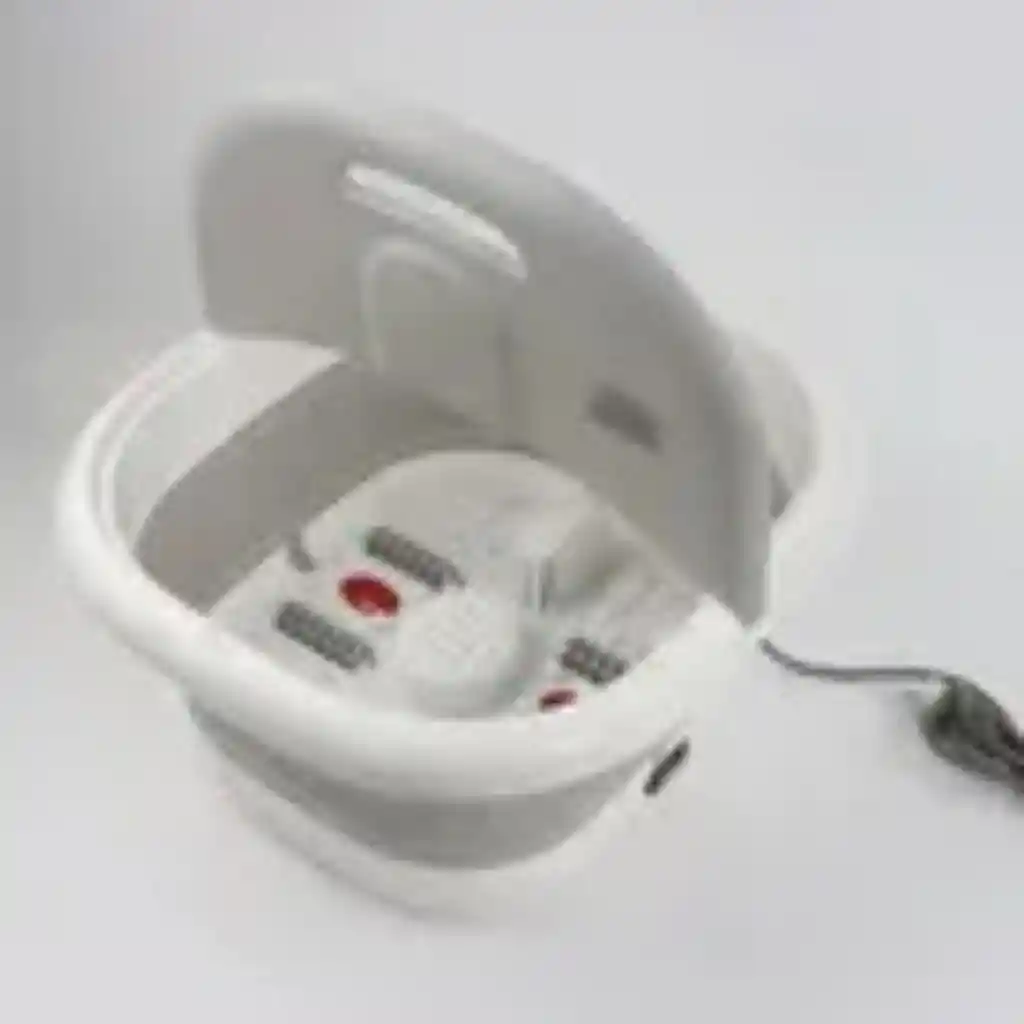 Bañera Para Pies Plegable Con Rodillo Masajeador, Pedicure