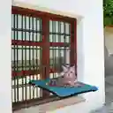 Cama Hamaca Para Gato Rejas Celeste