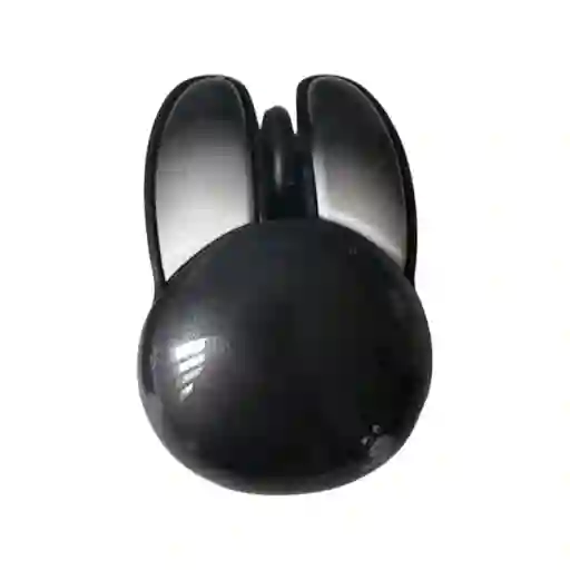 Mouse Optico Inalambrico Silencioso De Conejo Negro Mofii M6dm