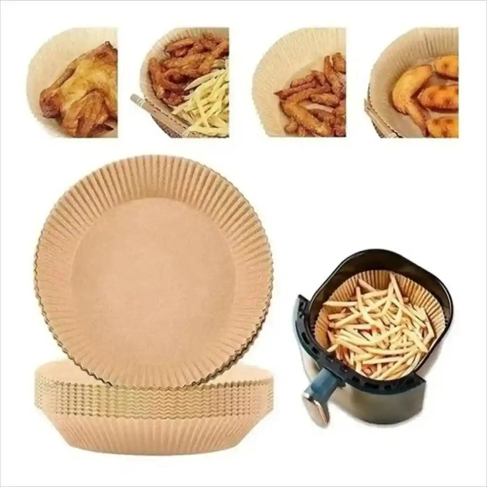 Papel Antiadherente Para Freidora De Aire 100 Unodades