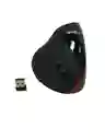 Mouse Vertical Inalámbrico Recargable Weibo Wb-881 Negro