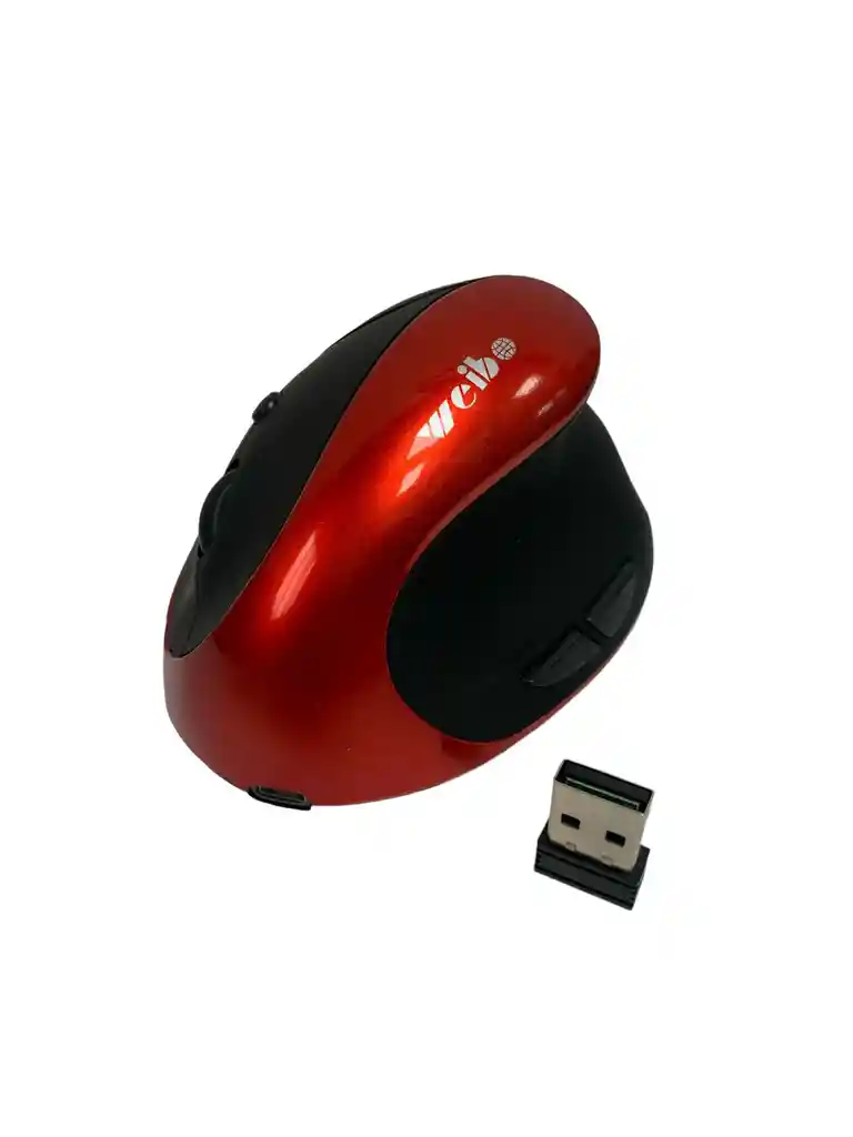 Mouse Vertical Inalámbrico Recargable Weibo Wb-882