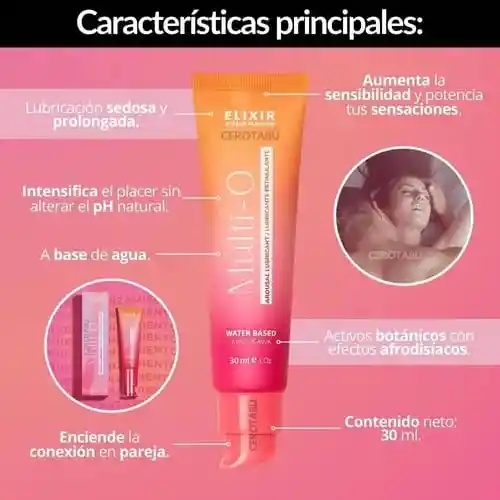 Multi-o Lubricante Estimulante
