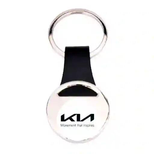 Llavero Kia Negro Carro Metálico, De Lujo