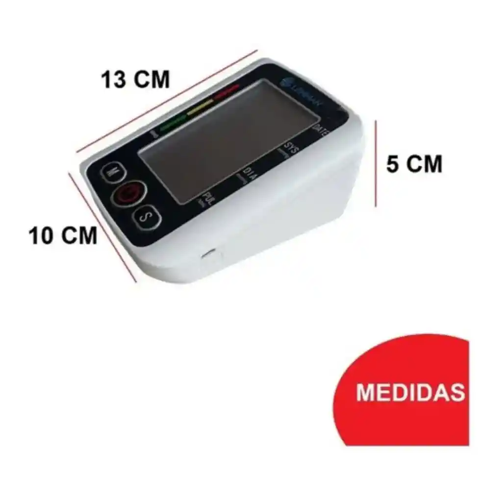 Tensiómetro De Brazo Arterial Digital Con Voz.