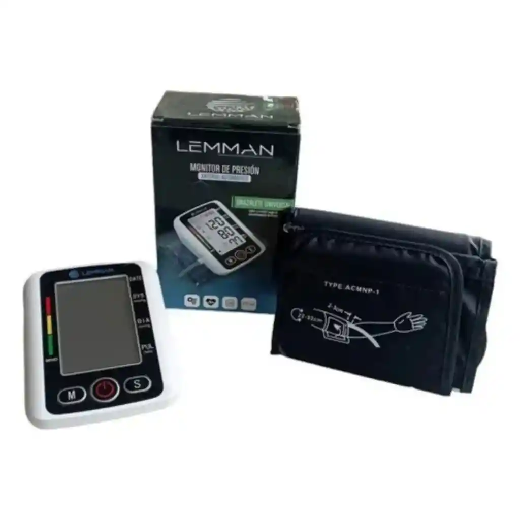 Tensiómetro De Brazo Arterial Digital Con Voz.