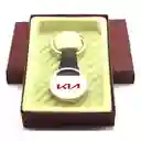 Llavero Kia Roja Carro Metálico, De Lujo