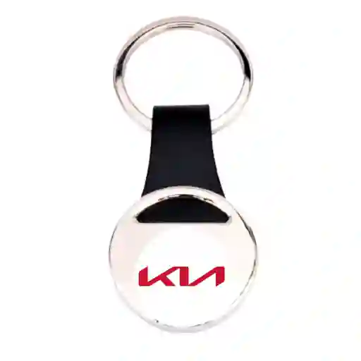 Llavero Kia Roja Carro Metálico, De Lujo