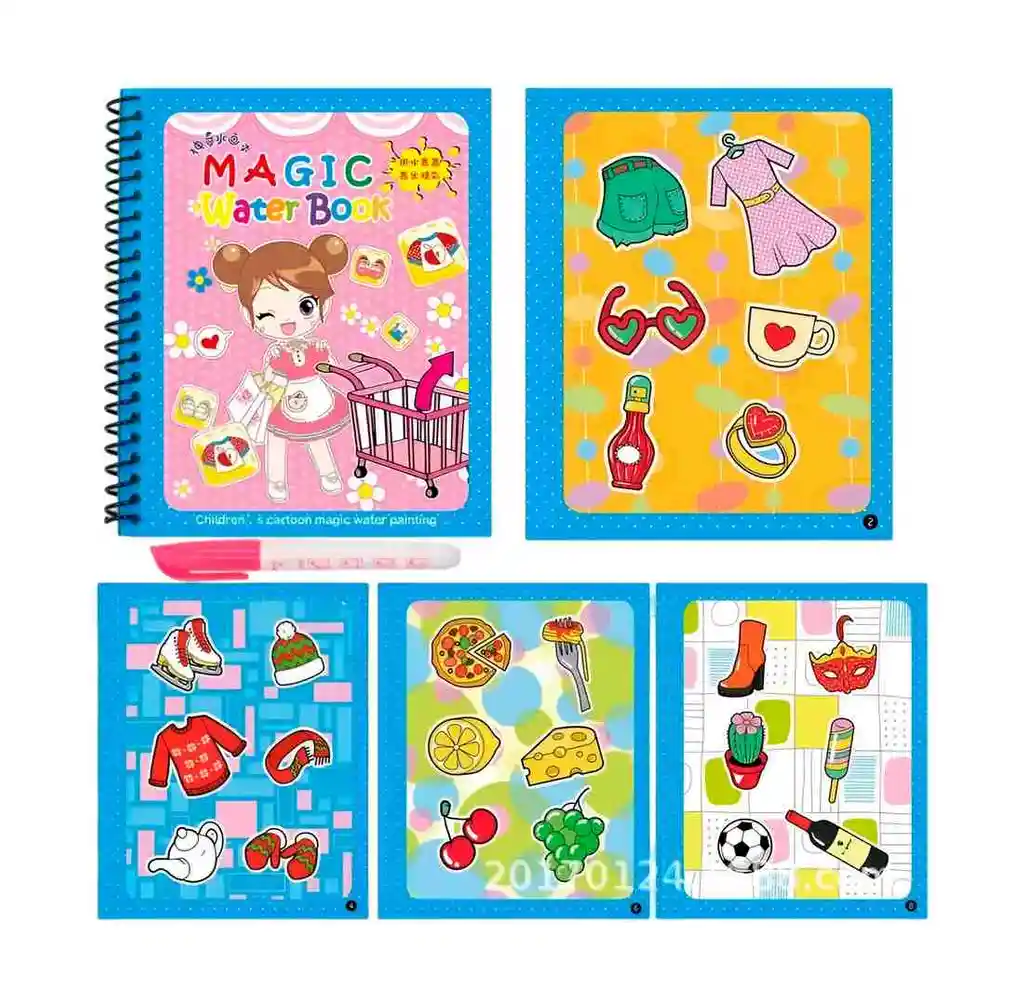 Libreta Agenda Magica Figura Interactiva + Marcador Magico