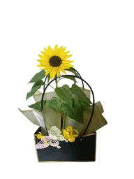 Planta Girasol Decorada En Cartera