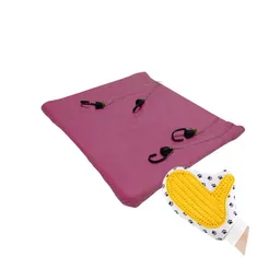 Hamaca Para Gatos Rejas Mas Guante Rosado