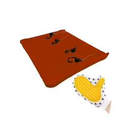 Hamaca Para Gatos Rejas Mas Guante Naranja