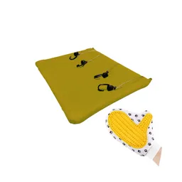 Hamaca Para Gatos Rejas Mas Guante Amarillo