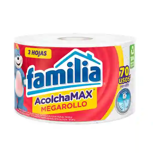 Familia Papel Higiénico Acolchamax Megarollo