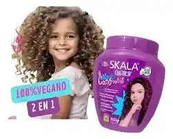 Skala Mais Cachinhos Kids Máscara Vegana Rizados