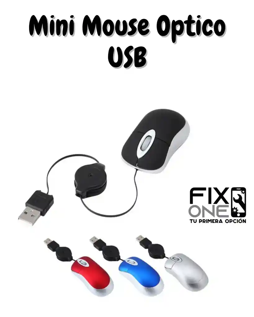 Mini Mouse Optico Usb