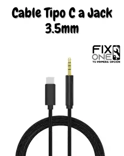 Cable Audio Auxiliar Sonido Tipo C A Jack 3.5mm