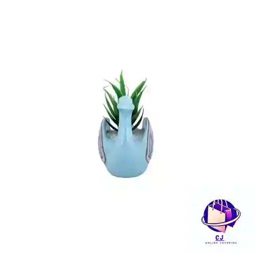 Maceta Decorativa Ceramica Cisne