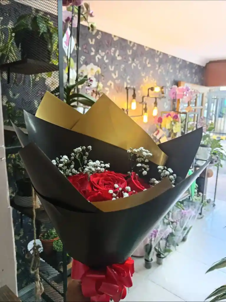 Bouquet O Ramo De Rosas X 12