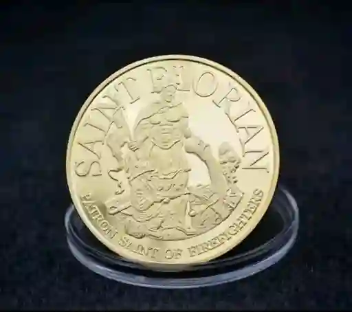 Moneda De Coleccion Sain Florian Dorada