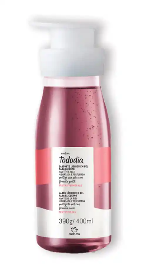 Jabón Líquido Corporal Tododia Frutas Rojas