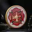 Moneda De Coleccion Bomberos Fire Rescue