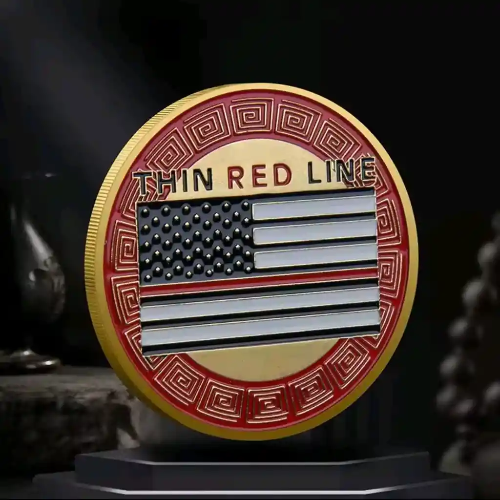 Moneda De Coleccion Bomberos Fire Rescue