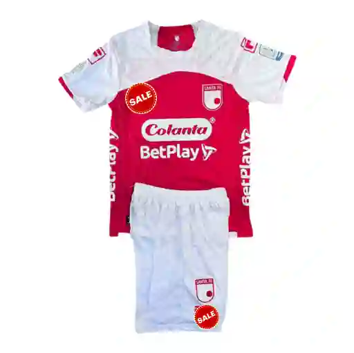 Uniforme Independiente Santafe Para Niño Talla 12