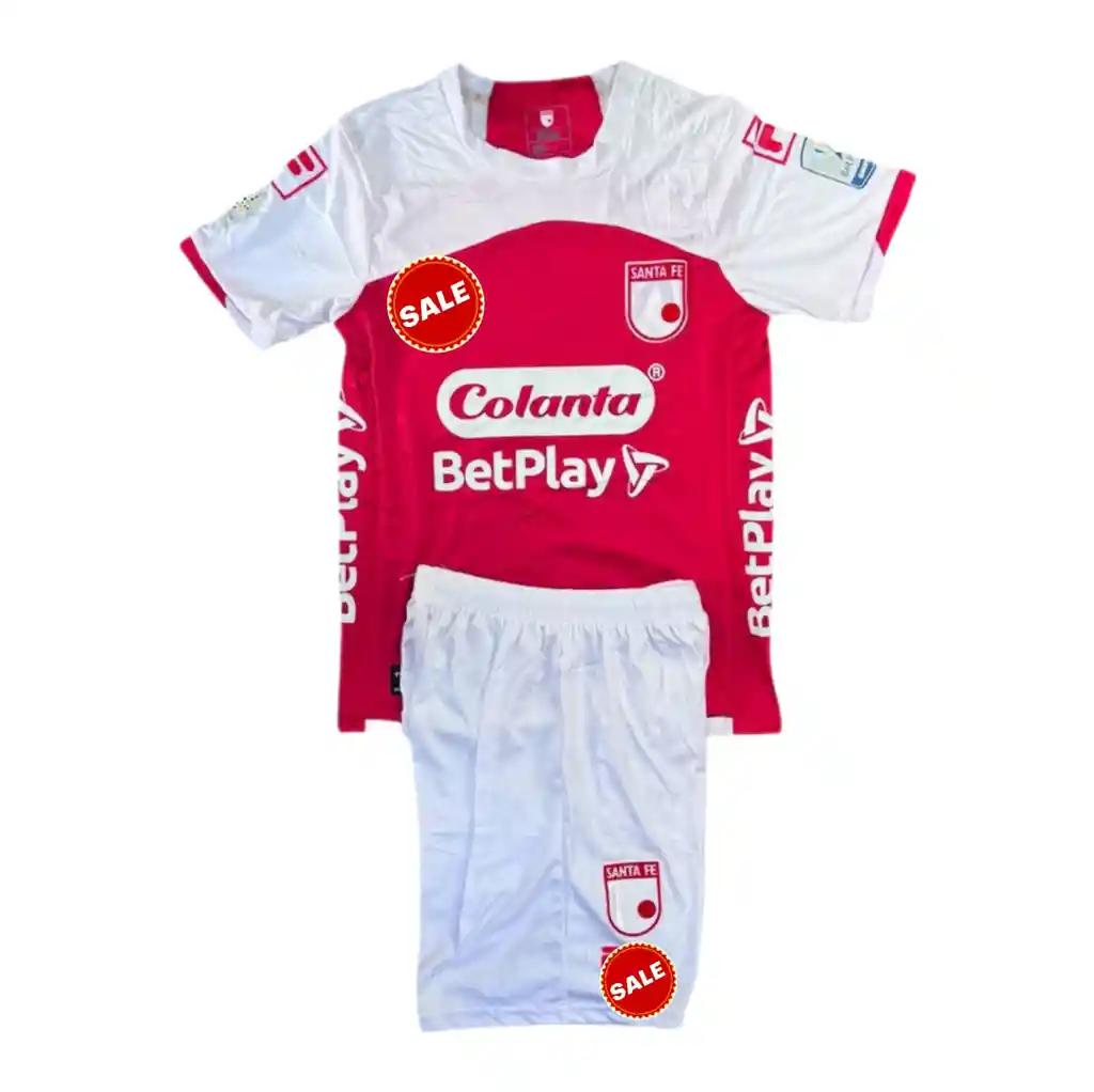 Uniforme Independiente Santafe Para Niño Talla 12