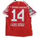 Camiseta Bayern Munchen Luis Diaz 14 Talla Xl Slim
