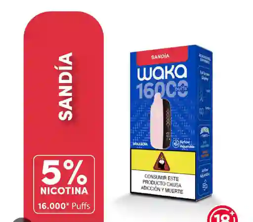 Waka Sandia 16000 Puffs 5%nicotina