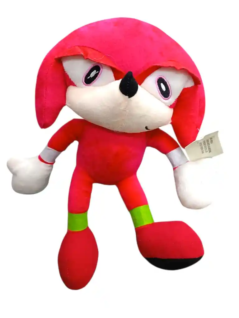Peluche Knuckles Personaje Sonic 30cm