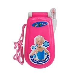 Teléfono Celular Juguete Musical Niña Muñeca + Bateria